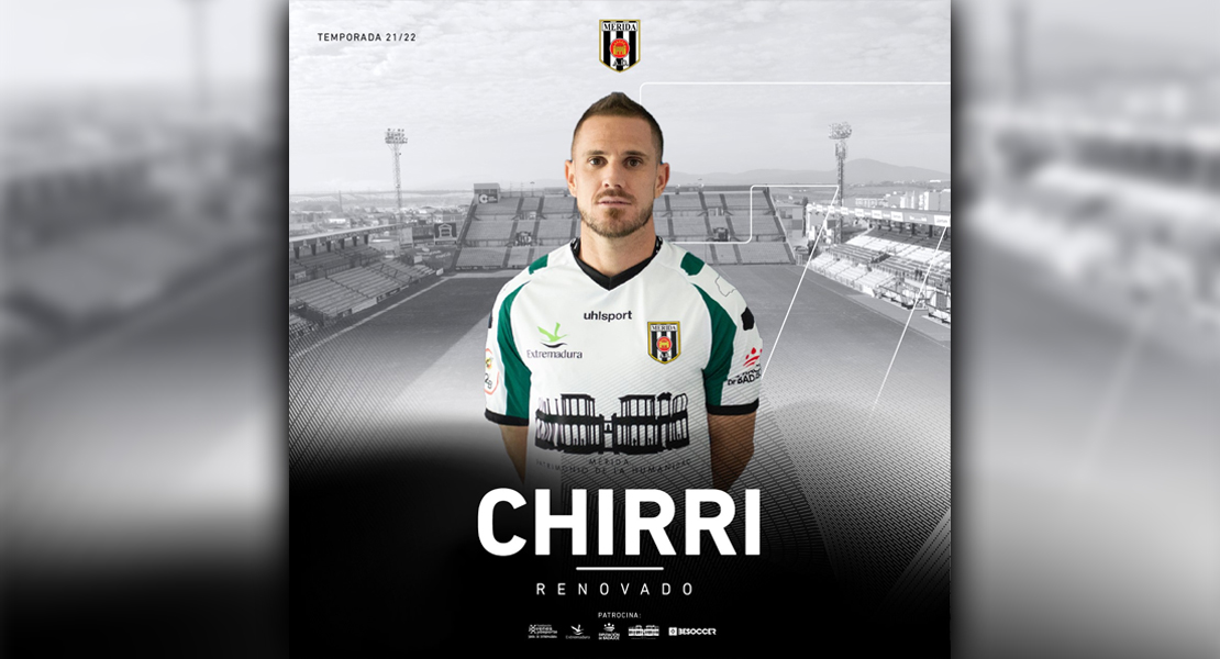 Chirri Monje renueva con el AD Mérida