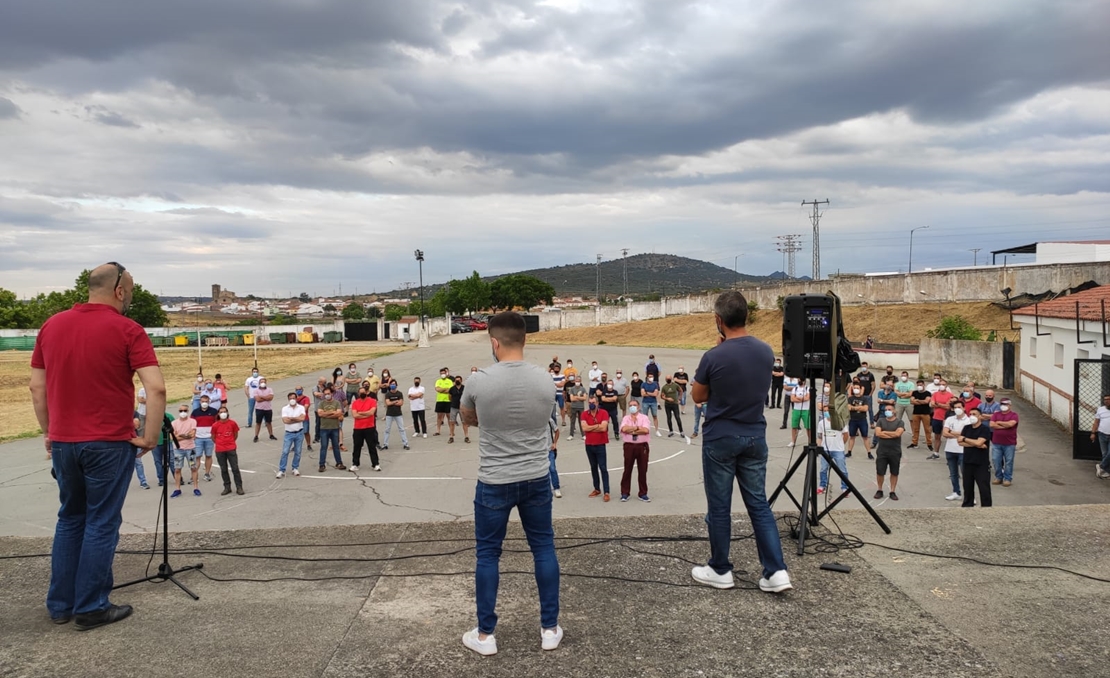 Movilizaciones en la Central Nuclear de Almaraz por el futuro de todos los trabajadores