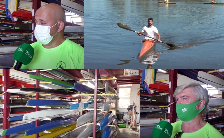 El Club Piragüismo Badajoz apuesta por el Paracanoe y el río Guadiana