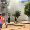 Incendio de vivienda en Villafranca de los Barros (BA)
