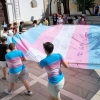 Vara asiste a la recepción de la bandera Trans en Mérida