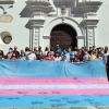 Vara asiste a la recepción de la bandera Trans en Mérida