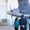 La ministra de Defensa visita la base Área de Talavera (Badajoz)