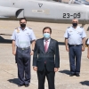 La ministra de Defensa visita la base Área de Talavera (Badajoz)