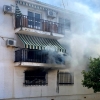 Incendio de vivienda en Villafranca de los Barros (BA)