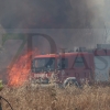 REPOR - Imágenes del incendio declarado nivel 1 de peligrosidad a la salida Badajoz