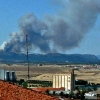 Grave incendio forestal en la Siberia extremeña