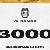 El CD. Badajoz supera ya los 3000 abonados en tan solo una semana