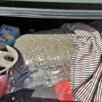 Descubren varios kilos de marihuana en un control en la A-66 (Badajoz)