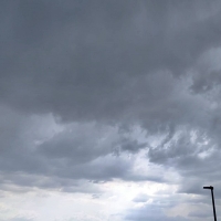 Sábado de lluvia y tormenta en Extremadura