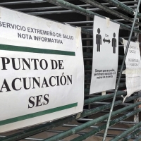 Récord en la vacunación: Extremadura alcanza el millón de dosis