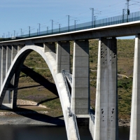 Pruebas de carga en la alta velocidad Badajoz-Plasencia