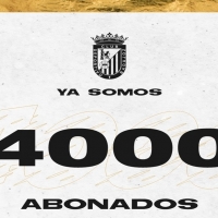 El CD. Badajoz supera los 4.000 abonados en 9 días