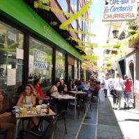 Ambiente en la Feria de Día de Badajoz