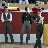 Tristán Barroso ganador del Primer Encuentro de Escuelas Taurinas de Ampudia (Palencia)
