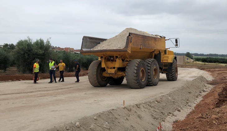Comienzan las obras de la carretera de circunvalación en Valdetorres