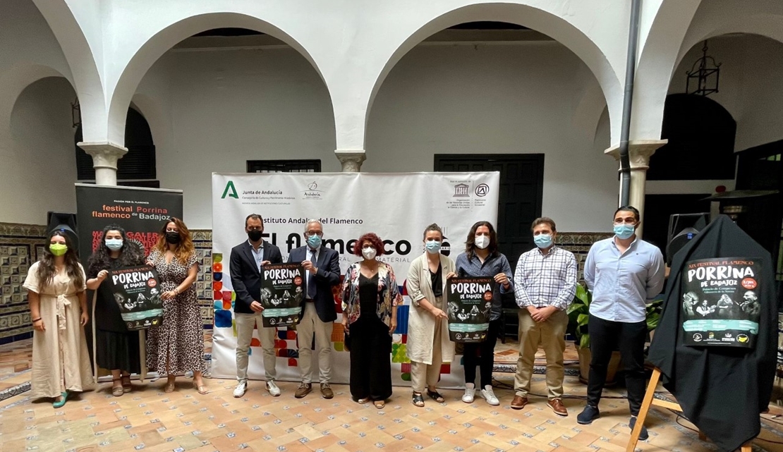 Sevilla testigo de la presentación del XIX Festival Porrina de Badajoz