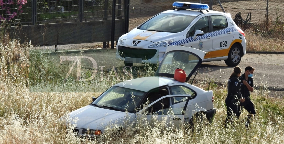 Detenido tras una persecución entre Badajoz y Gévora