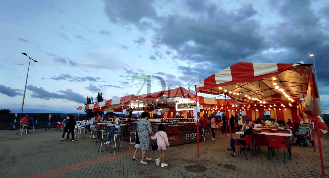 Así está el ambiente en la Feria de San Juan más atípica