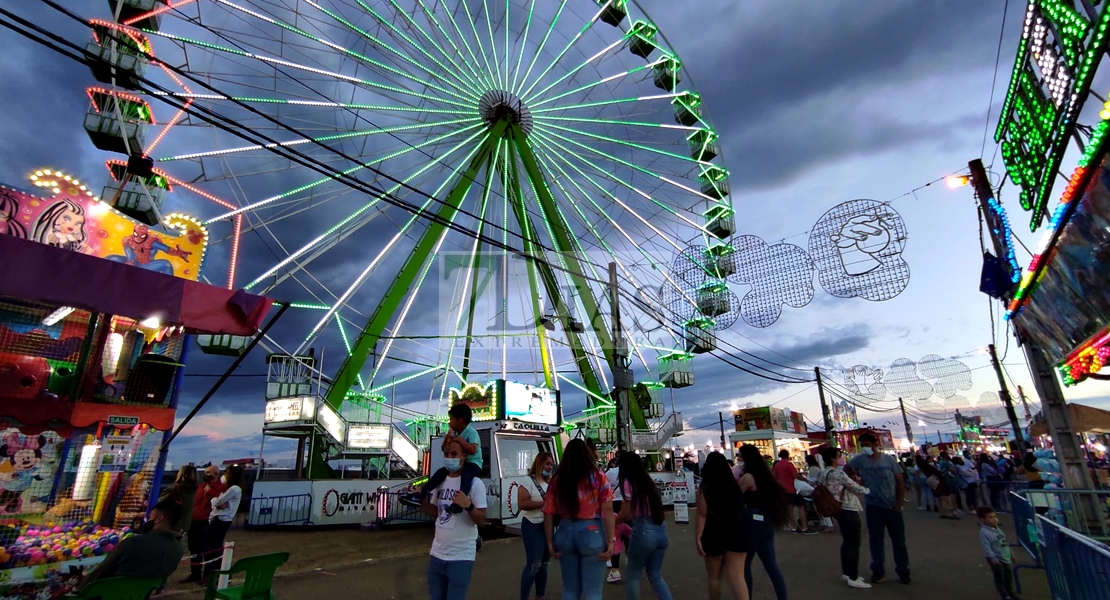 Así está el ambiente en la Feria de San Juan más atípica