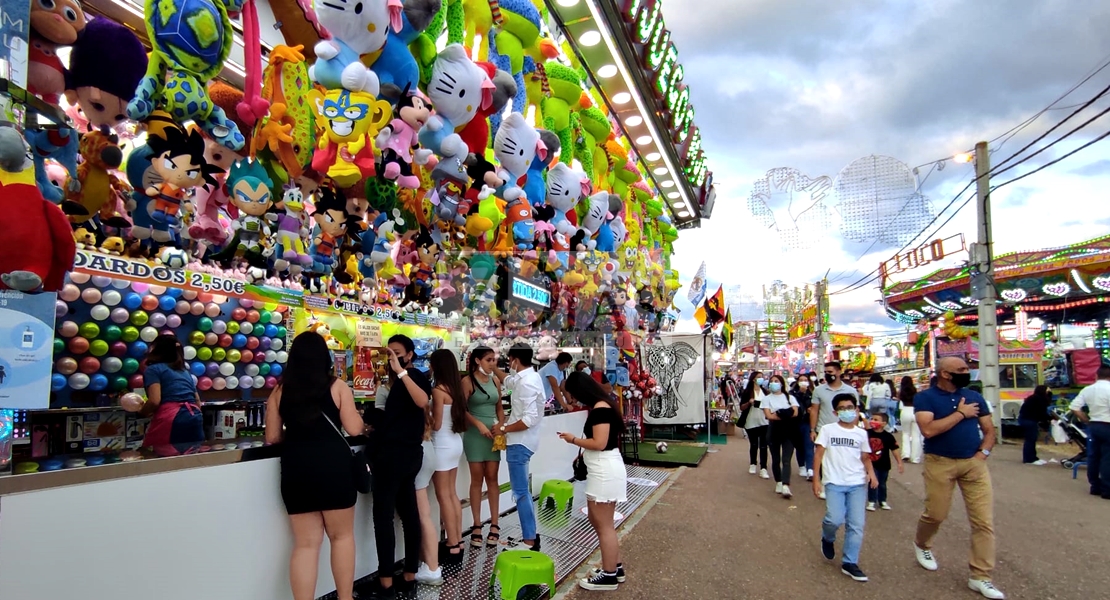 Así está el ambiente en la Feria de San Juan más atípica