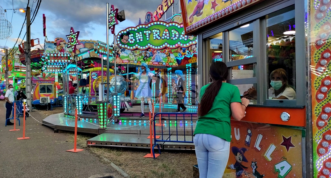 Así está el ambiente en la Feria de San Juan más atípica