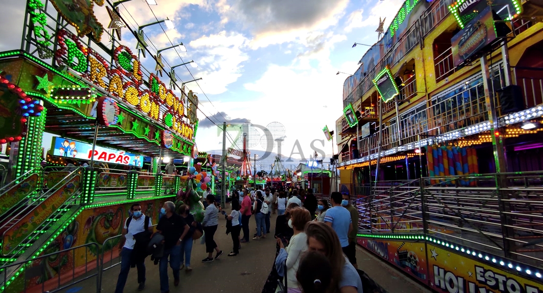 Así está el ambiente en la Feria de San Juan más atípica