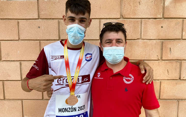 Un extremeño sube al podio en el Campeonato de España de pista al aire libre sub-20