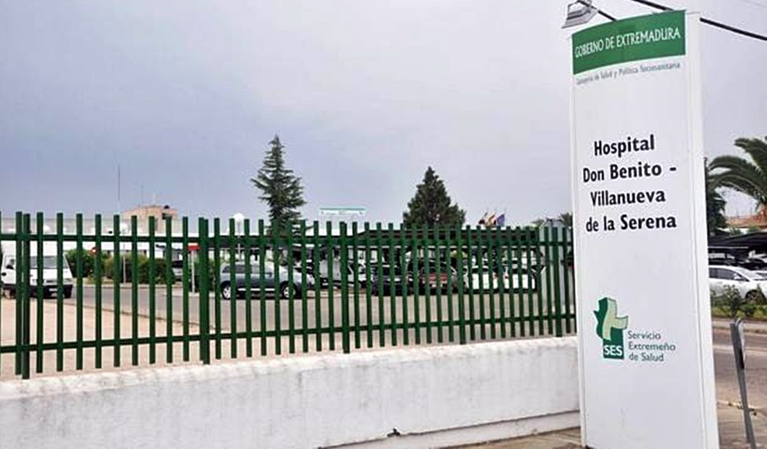 Un joven trasladado al hospital tras sufrir una caída en la provincia de Badajoz