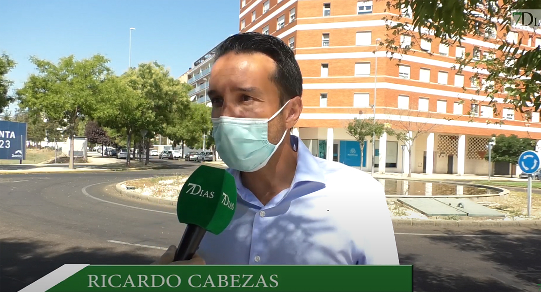 Ricardo Cabezas denuncia el abandono de Ronda Norte en Badajoz