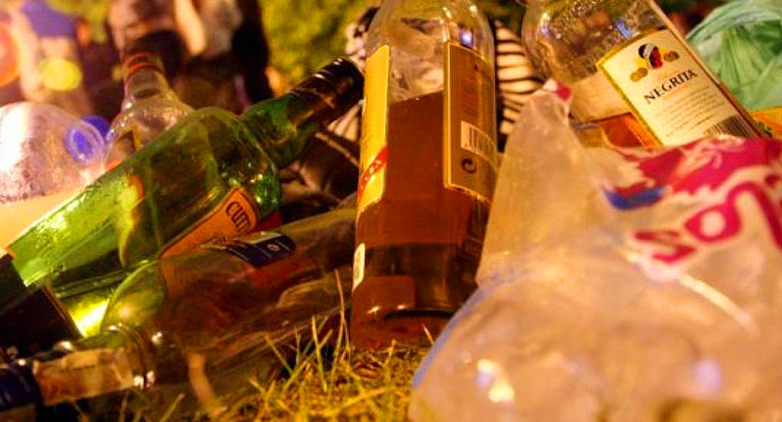 La Policía ha tenido que disolver este fin de semana varios botellones en Cáceres