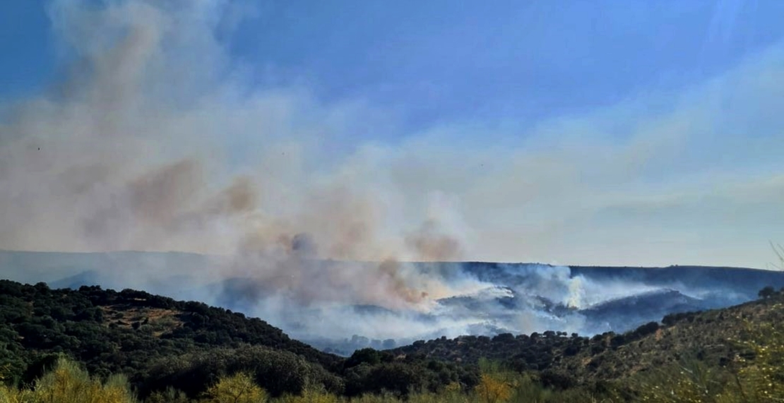 Extremadura: 33 incendios forestales afectan a 687 hectáreas los últimos 7 días