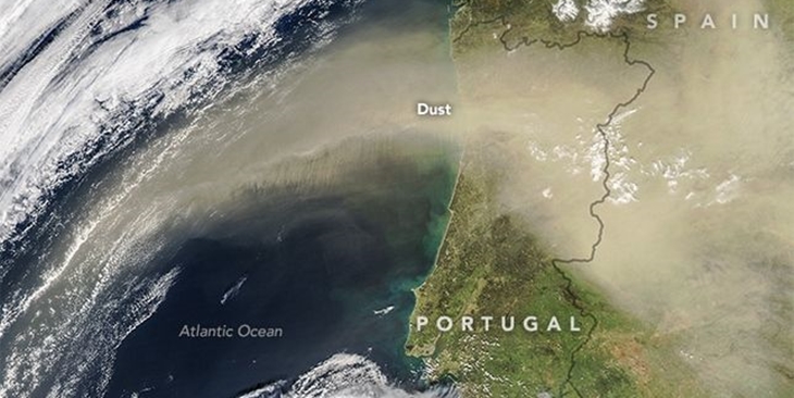 Calor extremo: Una masa de polvo se adentrará en España este fin de semana