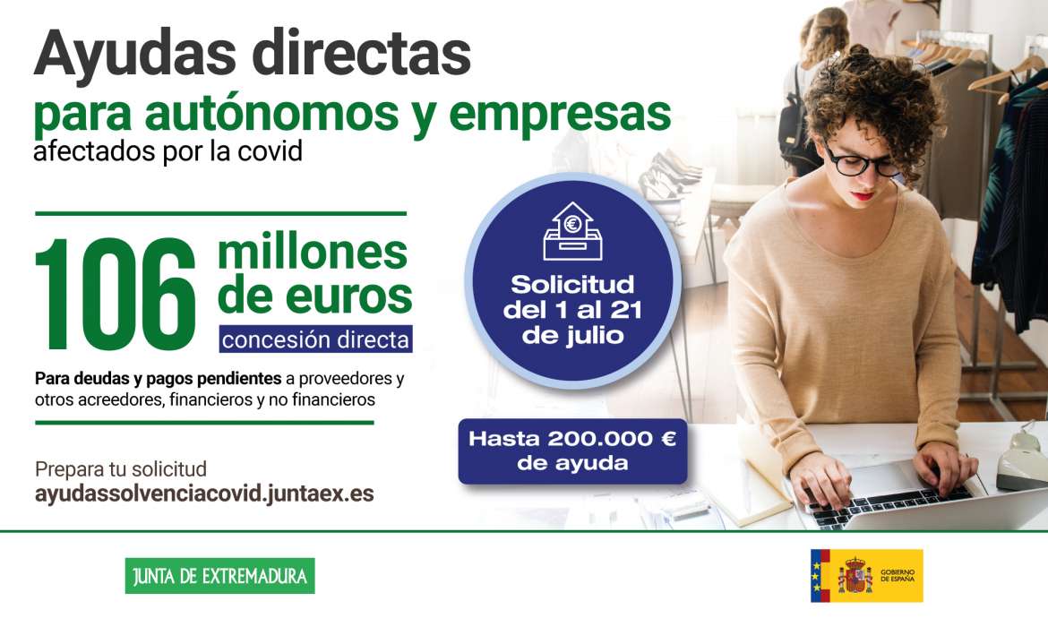 Ya puedes solicitar ayudas para reducir el endeudamiento de tu empresa en Extremadura