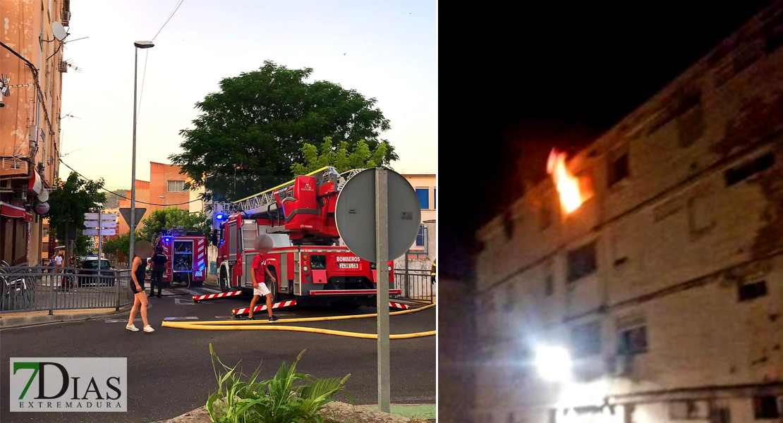 Tres incendios en apenas unas horas en Extremadura: dos viviendas y una quesería