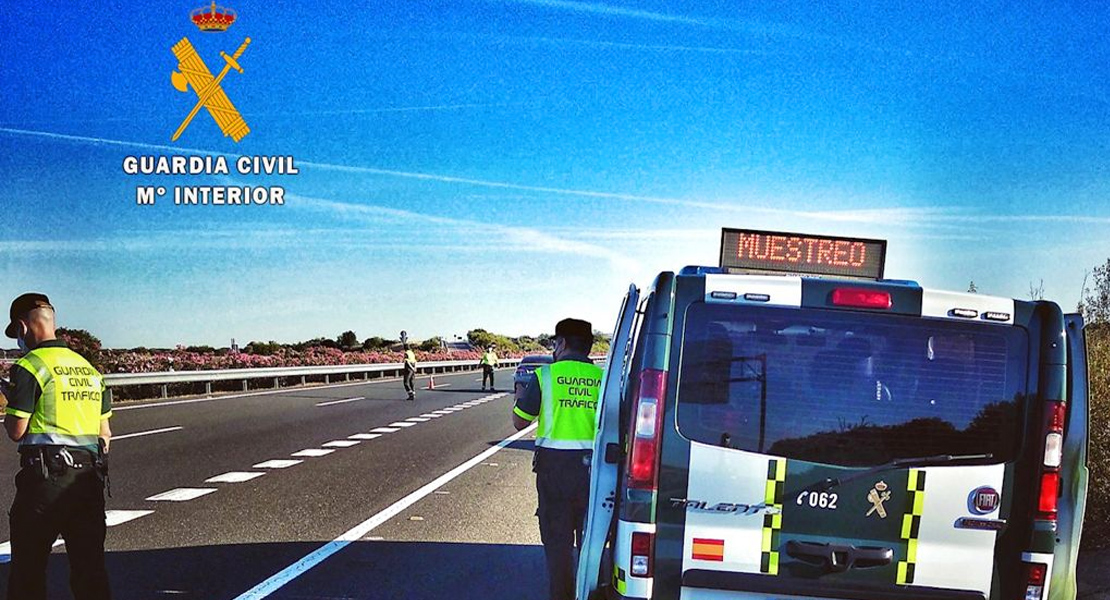 Un joven conduce a 218 km/h por la A-66 a su paso por Extremadura