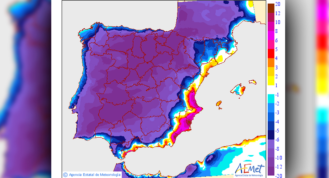 Tras el calor extremo llega a Extremadura una bajada de temperaturas importante