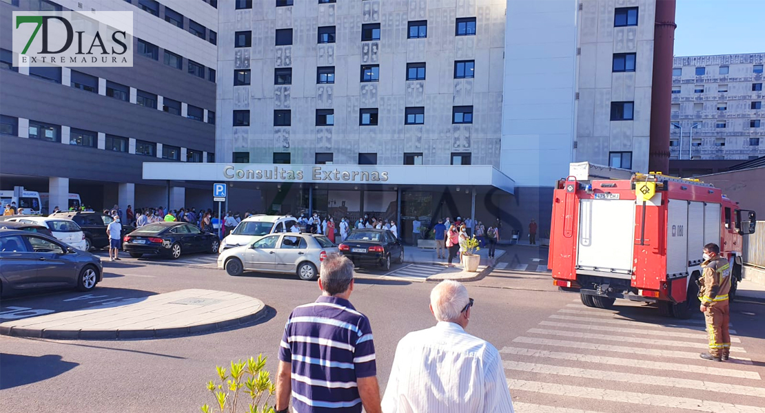 Susto en el Hospital Universitario de Badajoz