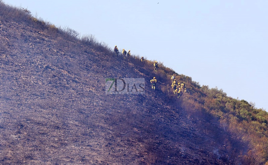 Estabilizado un incendio forestal declarado en la localidad cacereña de Casas de Millán