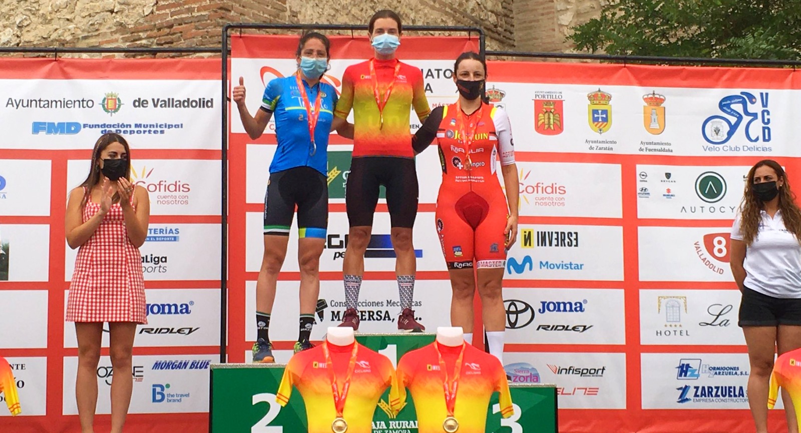 Cuatro medallas para Extremadura en los Campeonatos de España de carretera master