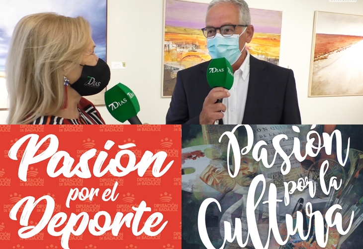 7 Días visita el área de cultura y deportes de la Diputación de Badajoz