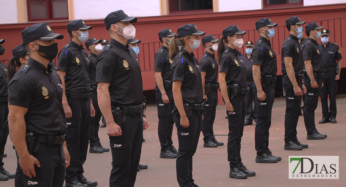 Presentación de Policías-alumnos de la XXXVI promoción de la Escala Básica de la Policía Nacional