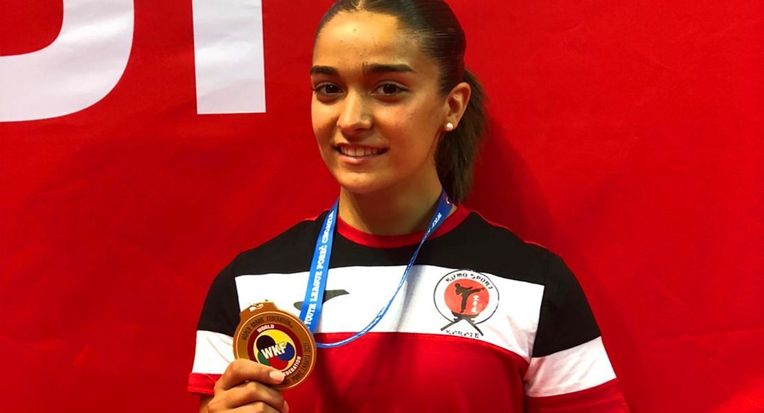 Nuevo éxito extremeño: la karateka Paola García queda primera y se clasifica para el Europeo