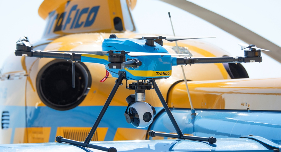 Los drones de la DGT vigilan desde el cielo lo que haces al volante