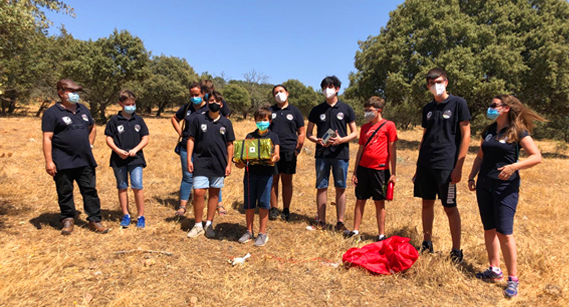 Jóvenes inquietos de Extremadura lanzarán un globo al espacio: así será el viaje