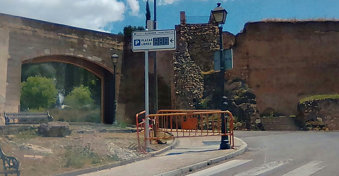 No se podrá aparcar en La Alcazaba durante varios días