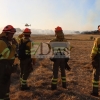 Un gran incendio deja 700 hectáreas quemadas en Madroñera (Cáceres)