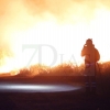 Imágenes del incendio en Las Vaguadas (Badajoz)