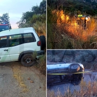 Un Agente del Medio Natural herido cuando se dirigía a un incendio forestal en Extremadura