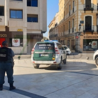 La Guardia Civil realiza registros en el Nuevo Vivero y la Plaza de España de Badajoz